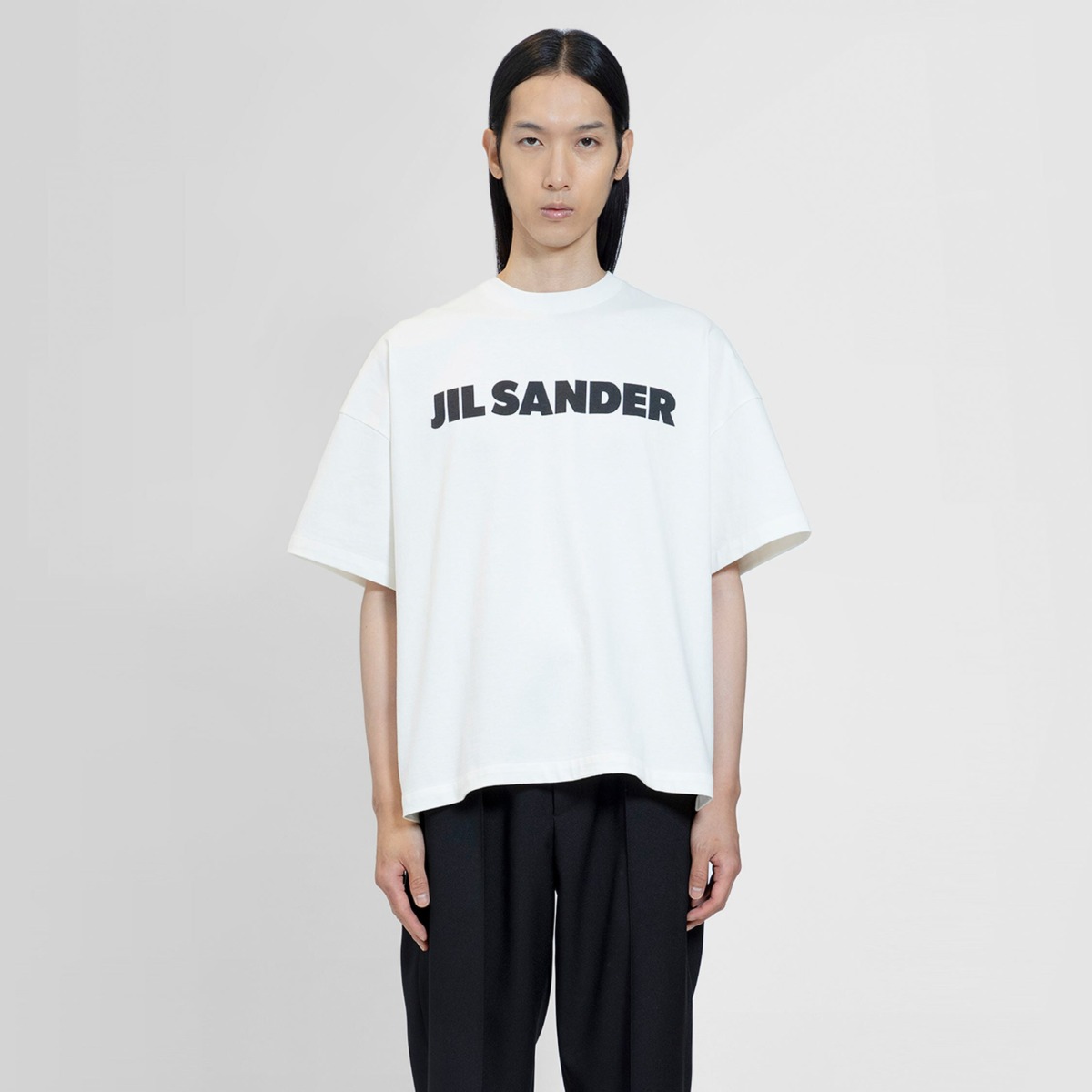 Jil Sander Men T-Shirt in White from Antonioli GOOFASH