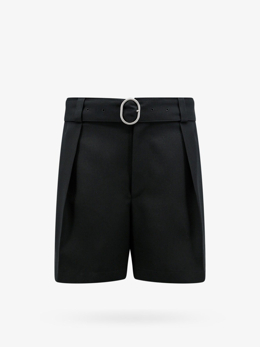 Jil Sander - Mens Shorts in Black at Nugnes GOOFASH