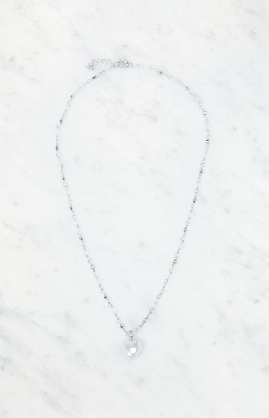 John Galt Silver Necklace for Woman at Pacsun GOOFASH