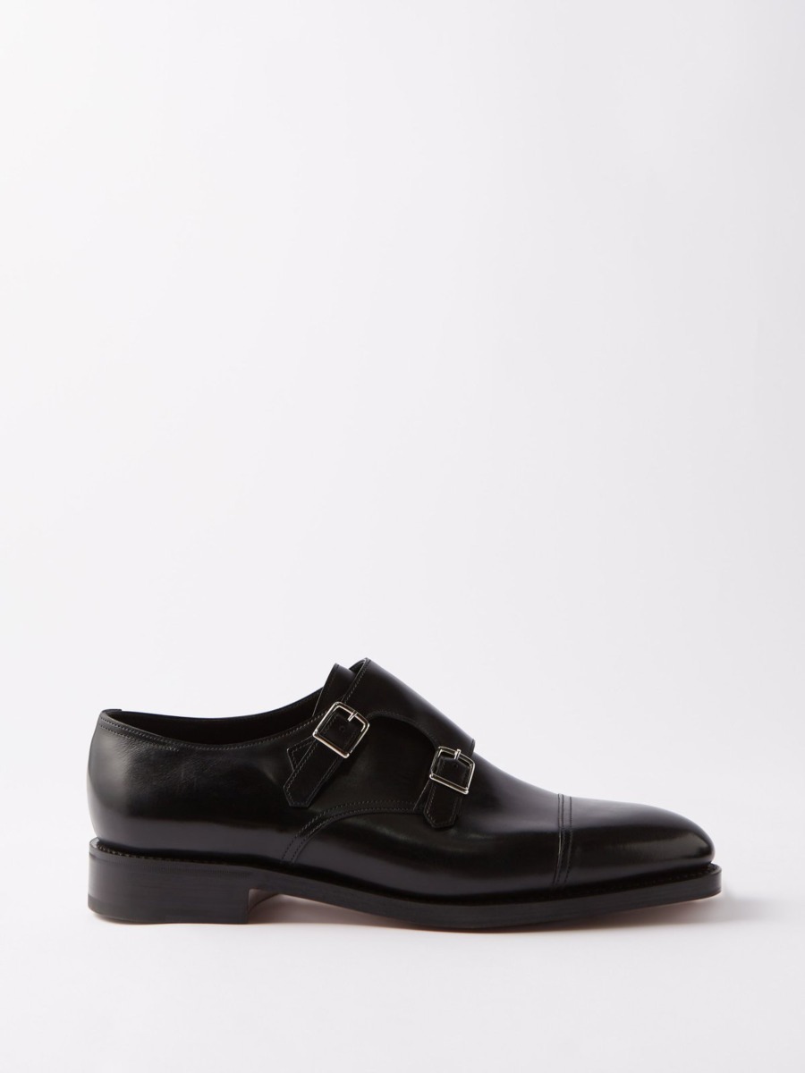 John Lobb - Black Leather Shoes - Matches Fashion - Man GOOFASH