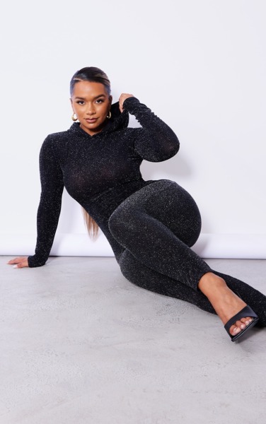 Jumpsuit Black for Women from PrettyLittleThing GOOFASH