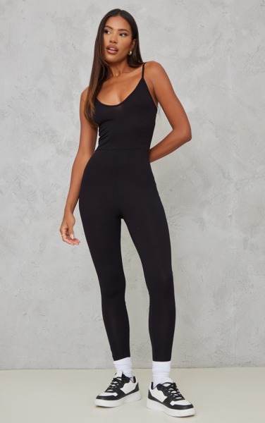 Jumpsuit in Black at PrettyLittleThing GOOFASH
