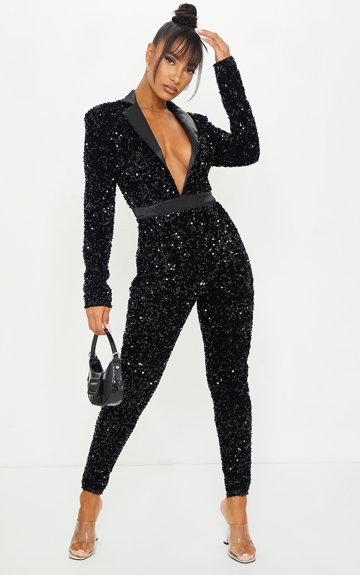Jumpsuit in Black for Women at PrettyLittleThing GOOFASH