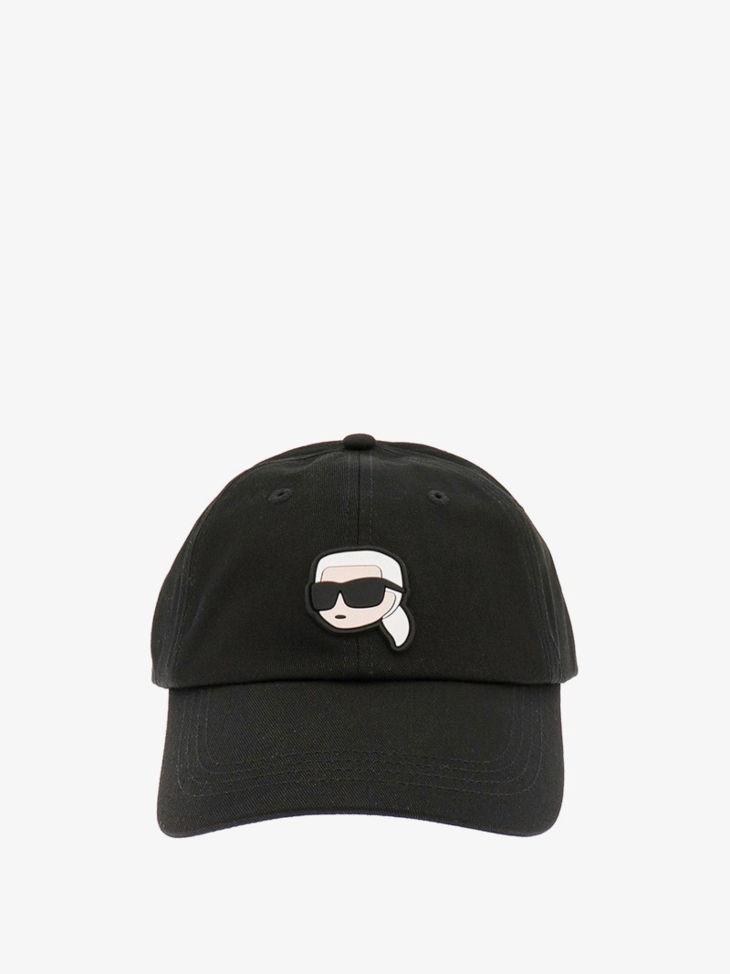 Karl Lagerfeld Women Black Hat from Nugnes GOOFASH