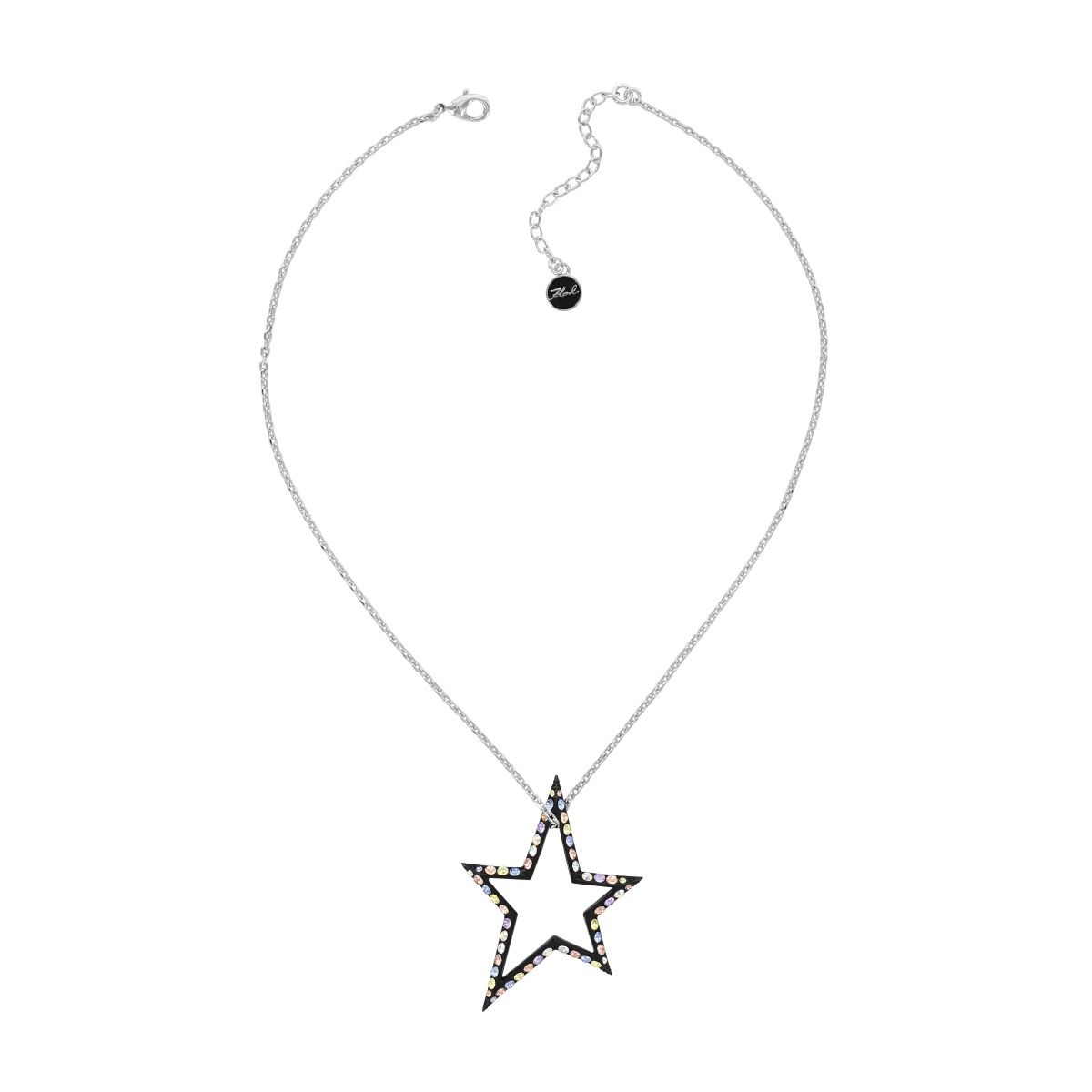 Karl Lagerfeld Womens Necklace in Silver Watch Shop GOOFASH