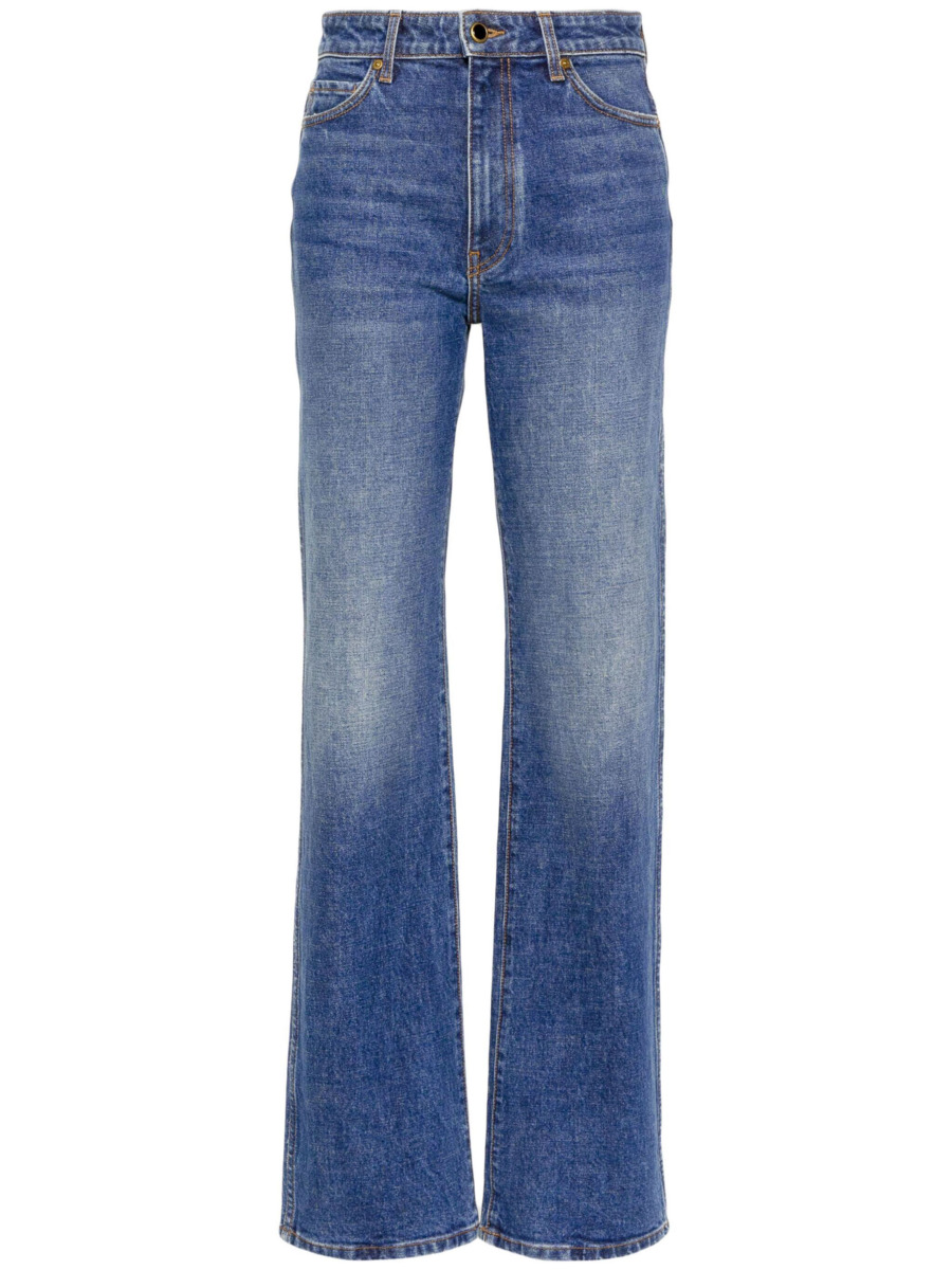 Khaite - Jeans in Blue from Leam GOOFASH