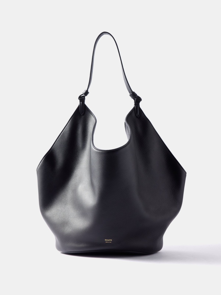 Khaite Ladies Tote Bag in Black by Matches Fashion GOOFASH