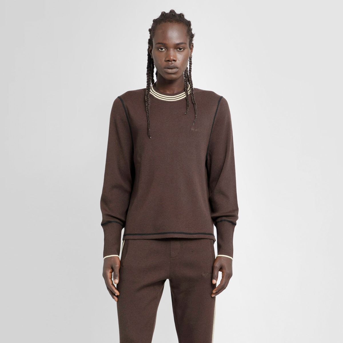 Knitwear Brown Adidas - Antonioli GOOFASH