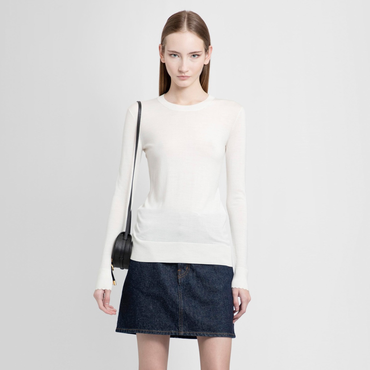 Knitwear - White - Chloé - Lady - Antonioli GOOFASH