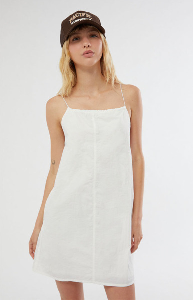 La Hearts White Women Mini Dress Pacsun GOOFASH