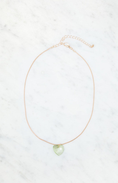 La Hearts Woman Necklace in Gold by Pacsun GOOFASH