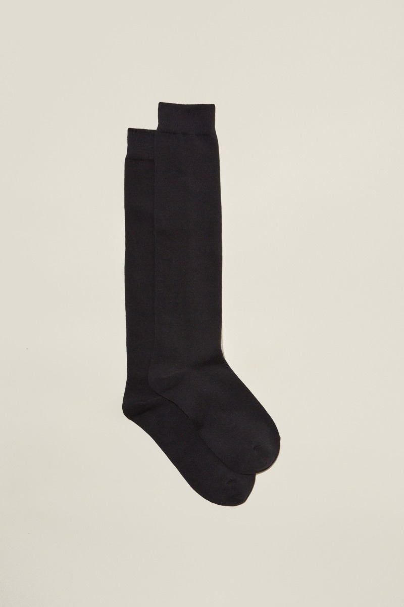 Ladies Black Socks Cotton On GOOFASH