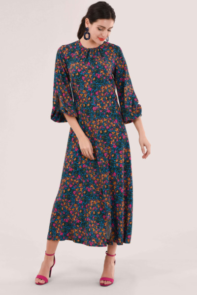 Ladies Dress Print from Closet London GOOFASH