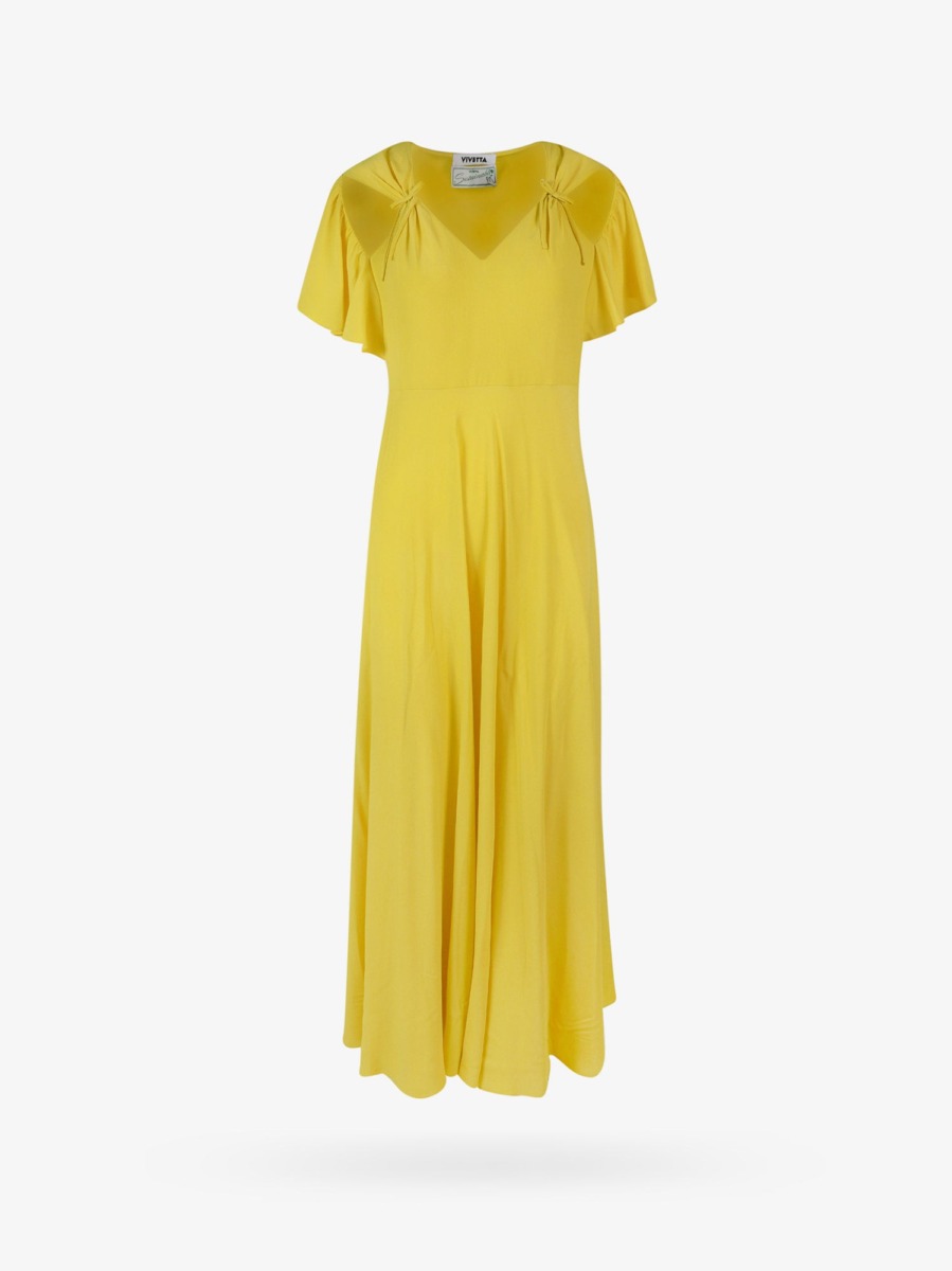 Ladies Dress Yellow Nugnes - Vivetta GOOFASH