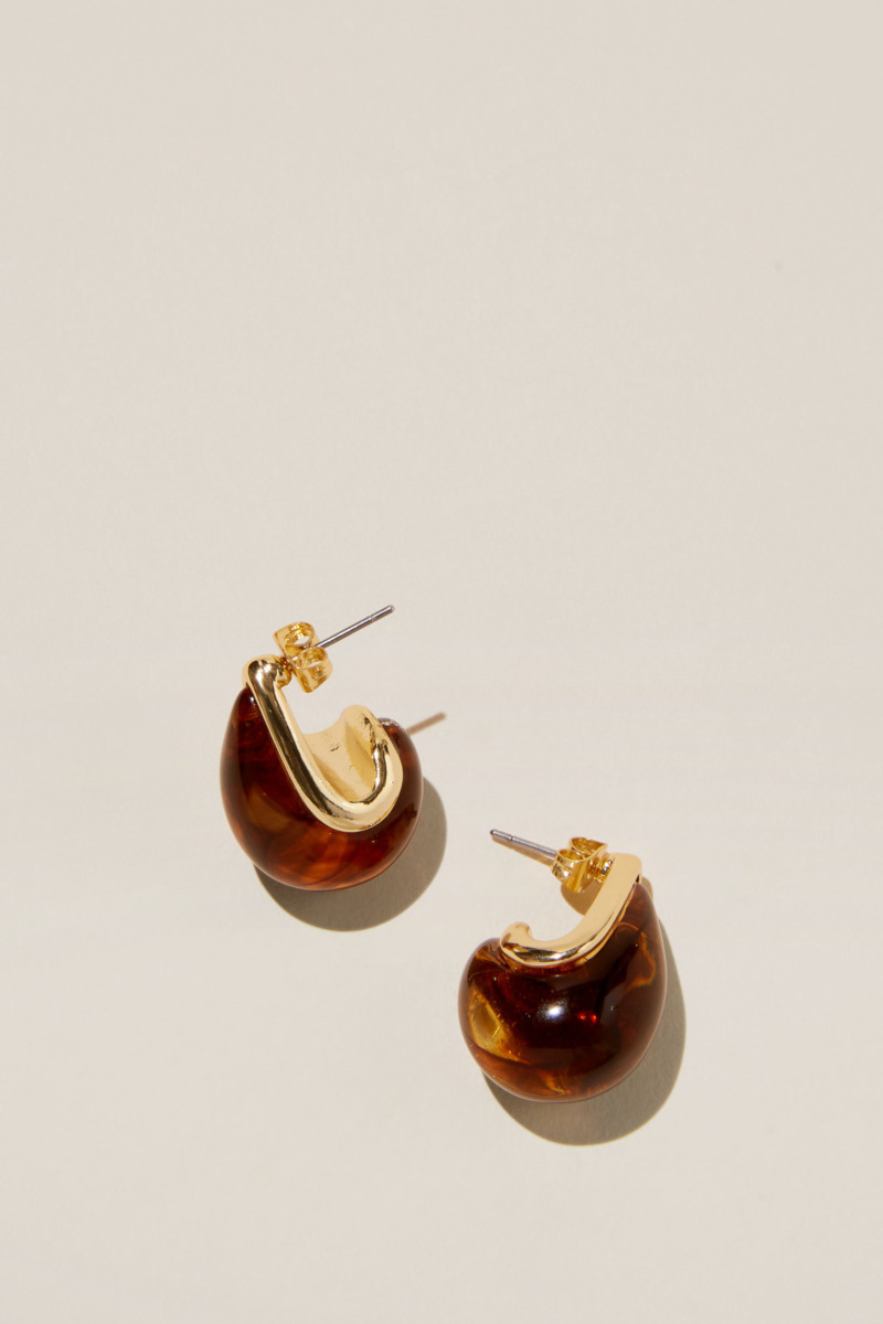 Ladies Earrings Gold from Cotton On GOOFASH