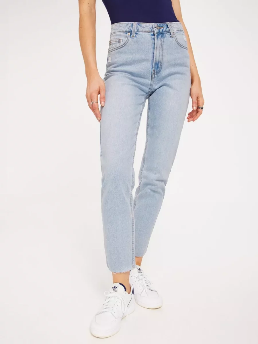 Ladies Jeans in Blue - Nelly GOOFASH