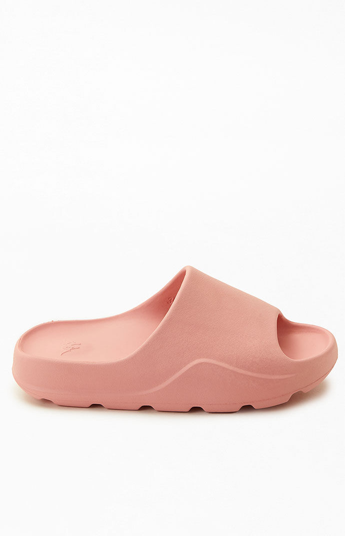 Ladies Sandals Pink Kappa - Pacsun GOOFASH