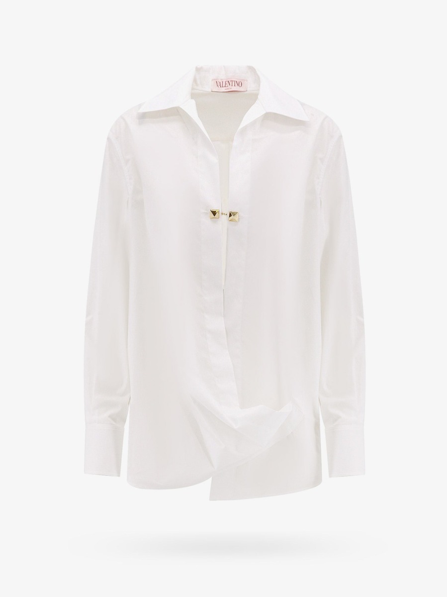 Ladies Shirt - White - Valentino - Nugnes GOOFASH
