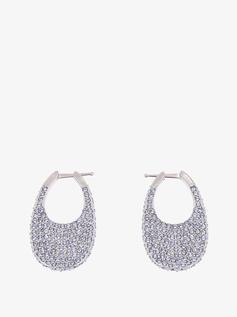 Ladies Silver - Earrings - Nugnes GOOFASH