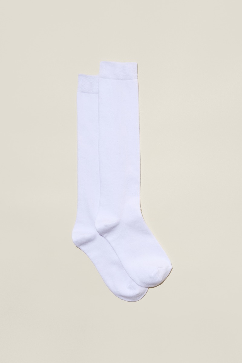 Ladies Socks White Cotton On GOOFASH