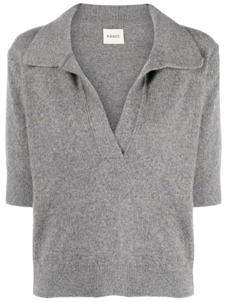 Ladies Sweater Grey by Leam GOOFASH