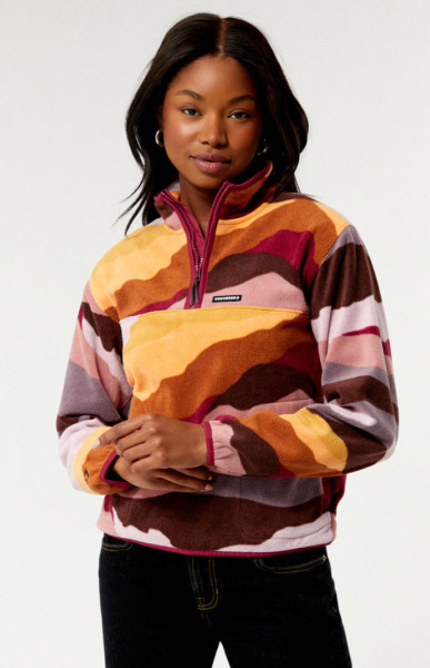 Ladies Sweatshirt in Multicolor - Pacsun GOOFASH