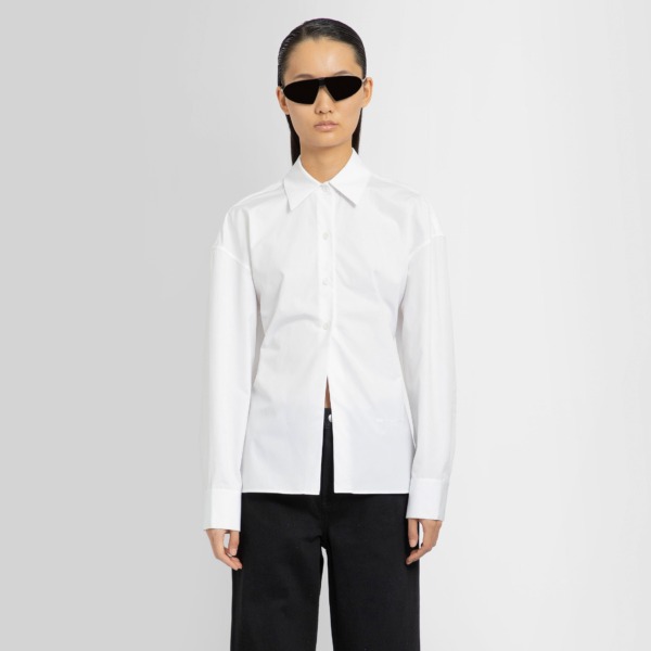 Ladies White Shirt by Antonioli GOOFASH