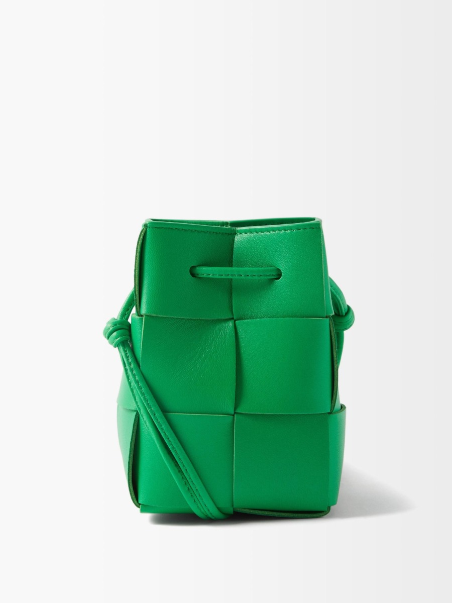 Lady Bag Green Matches Fashion - Bottega Veneta GOOFASH