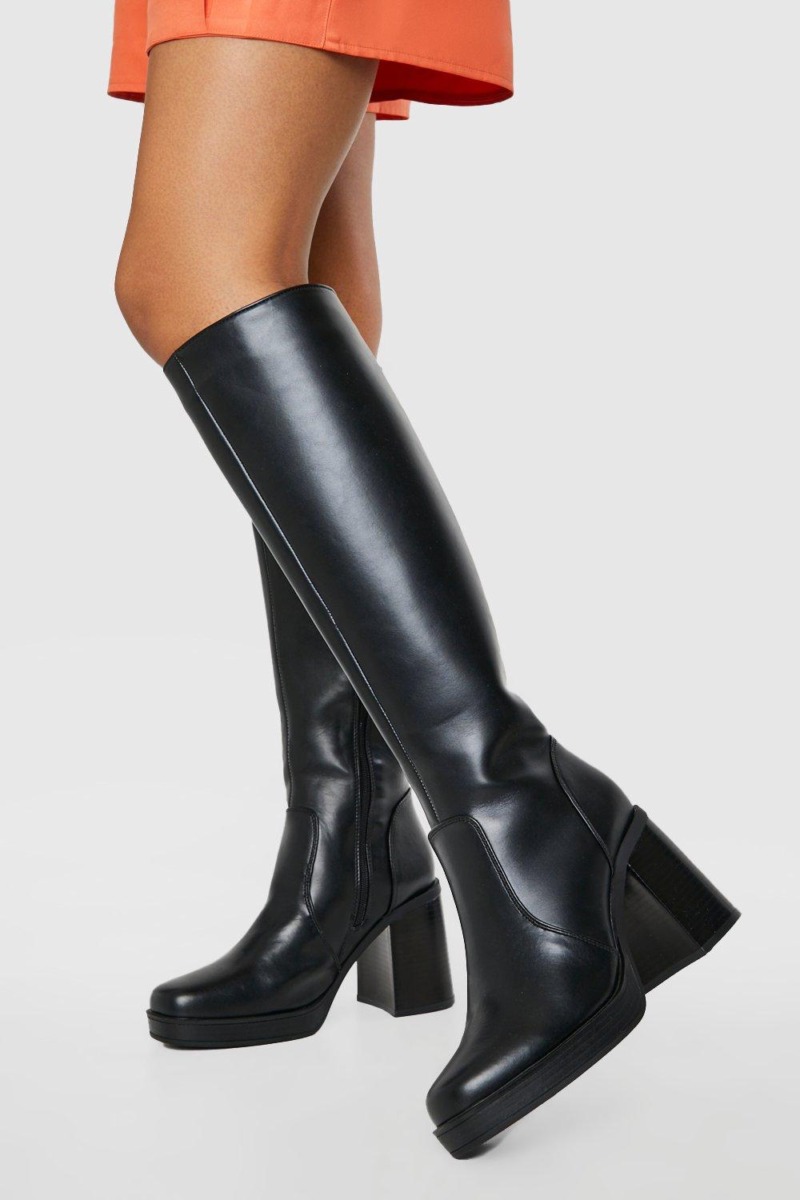 Lady Black - Ankle Boots - Boohoo GOOFASH