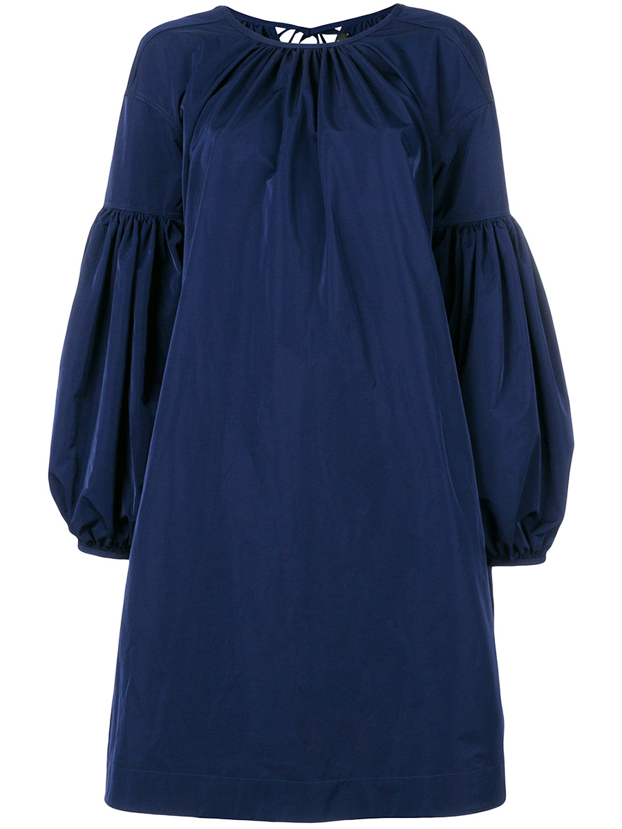 Lady Blue Dress Calvin Klein - Leam GOOFASH