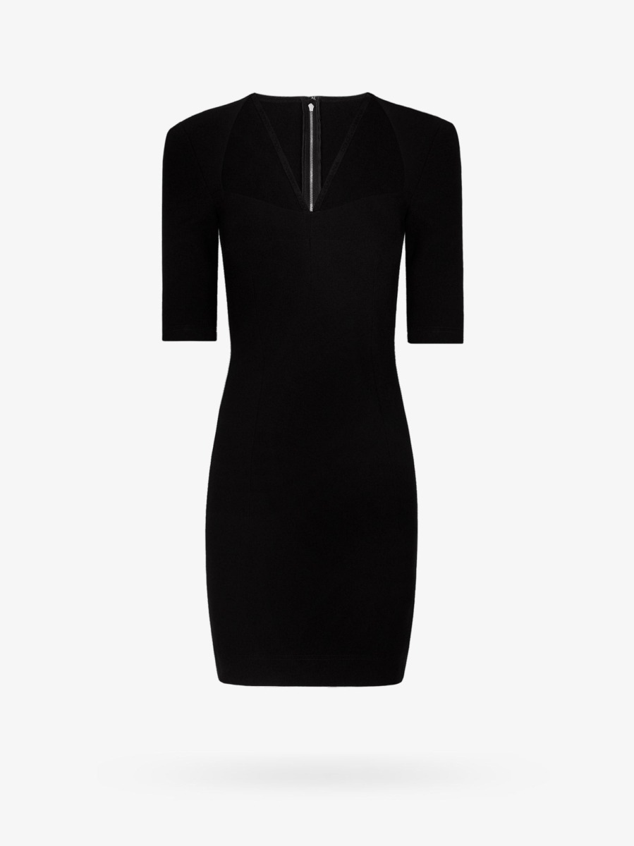 Lady Dress Black Dolce & Gabbana - Nugnes GOOFASH