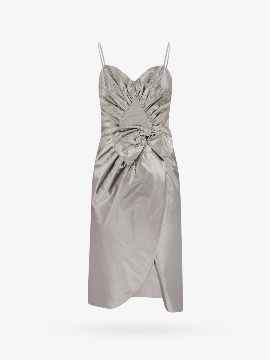 Lady Dress - Silver - Nugnes GOOFASH