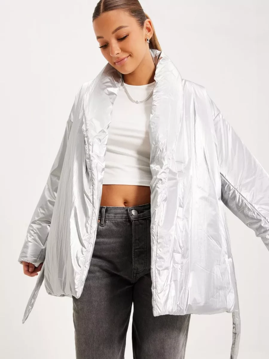 Lady Jacket Silver from Nelly GOOFASH