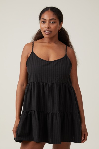 Lady Mini Dress Black Cotton On GOOFASH