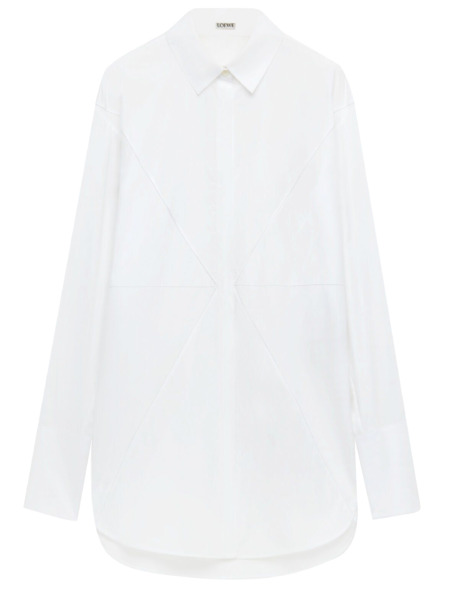 Lady Shirt White Loewe - Leam GOOFASH
