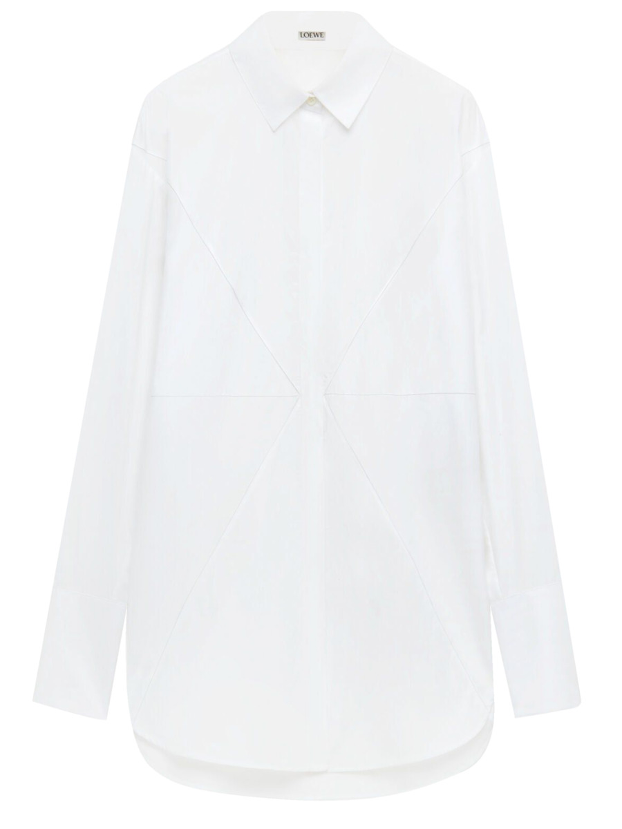 Lady Shirt White Loewe - Leam GOOFASH