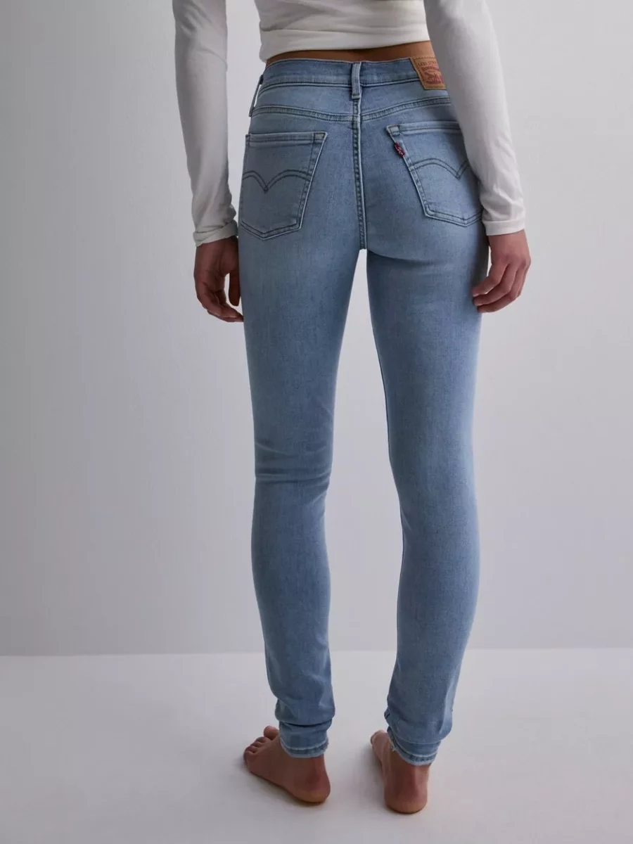 Lady Skinny Jeans in Blue Nelly GOOFASH
