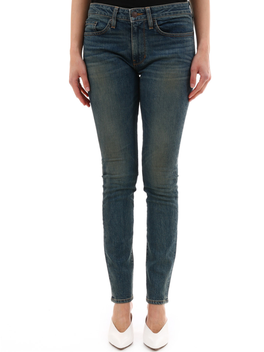 Lady Skinny Jeans in Blue by Leam GOOFASH