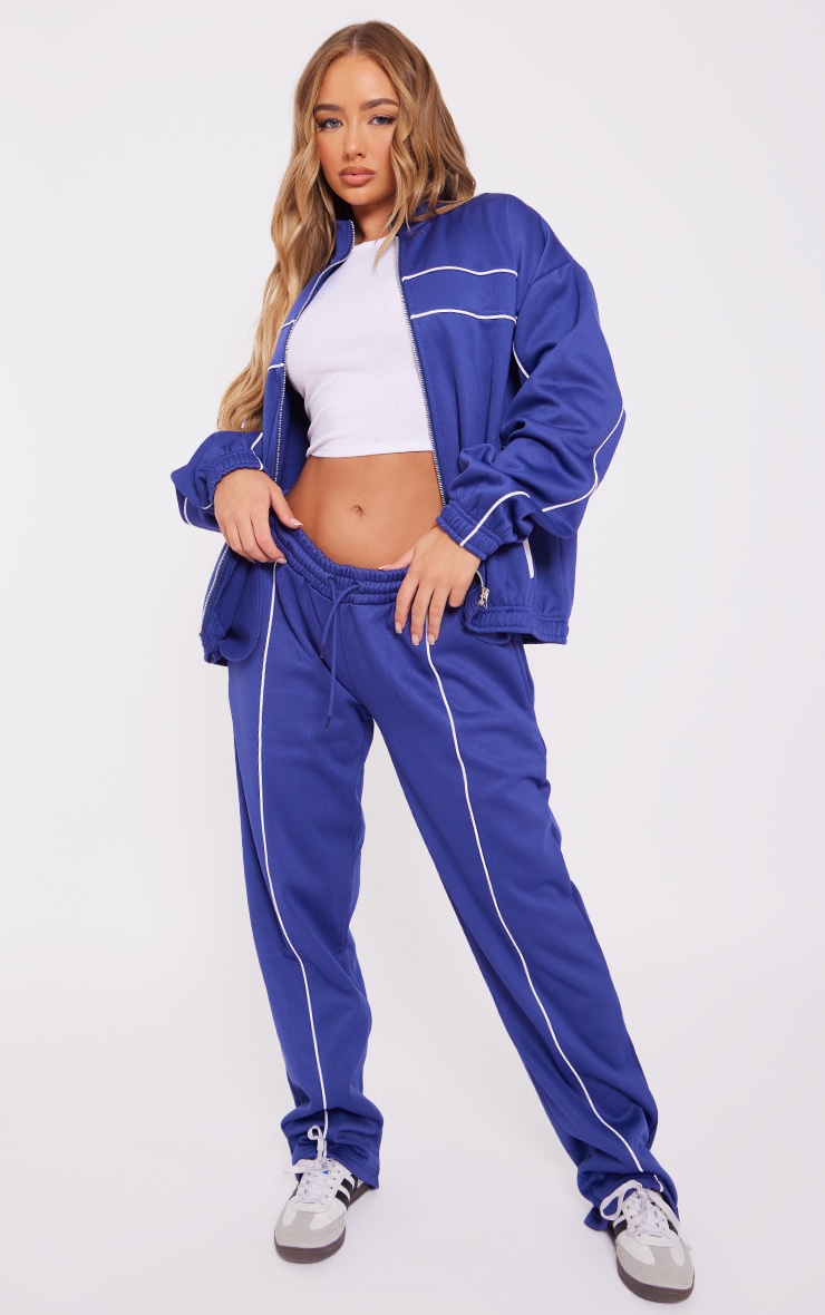 Lady Sweatpants Blue - PrettyLittleThing GOOFASH