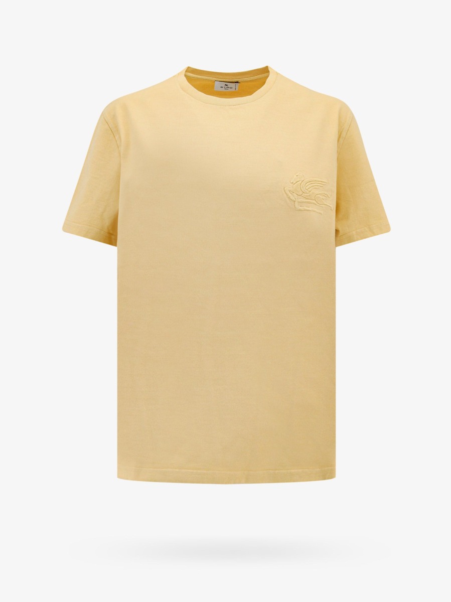 Lady T-Shirt Yellow at Nugnes GOOFASH