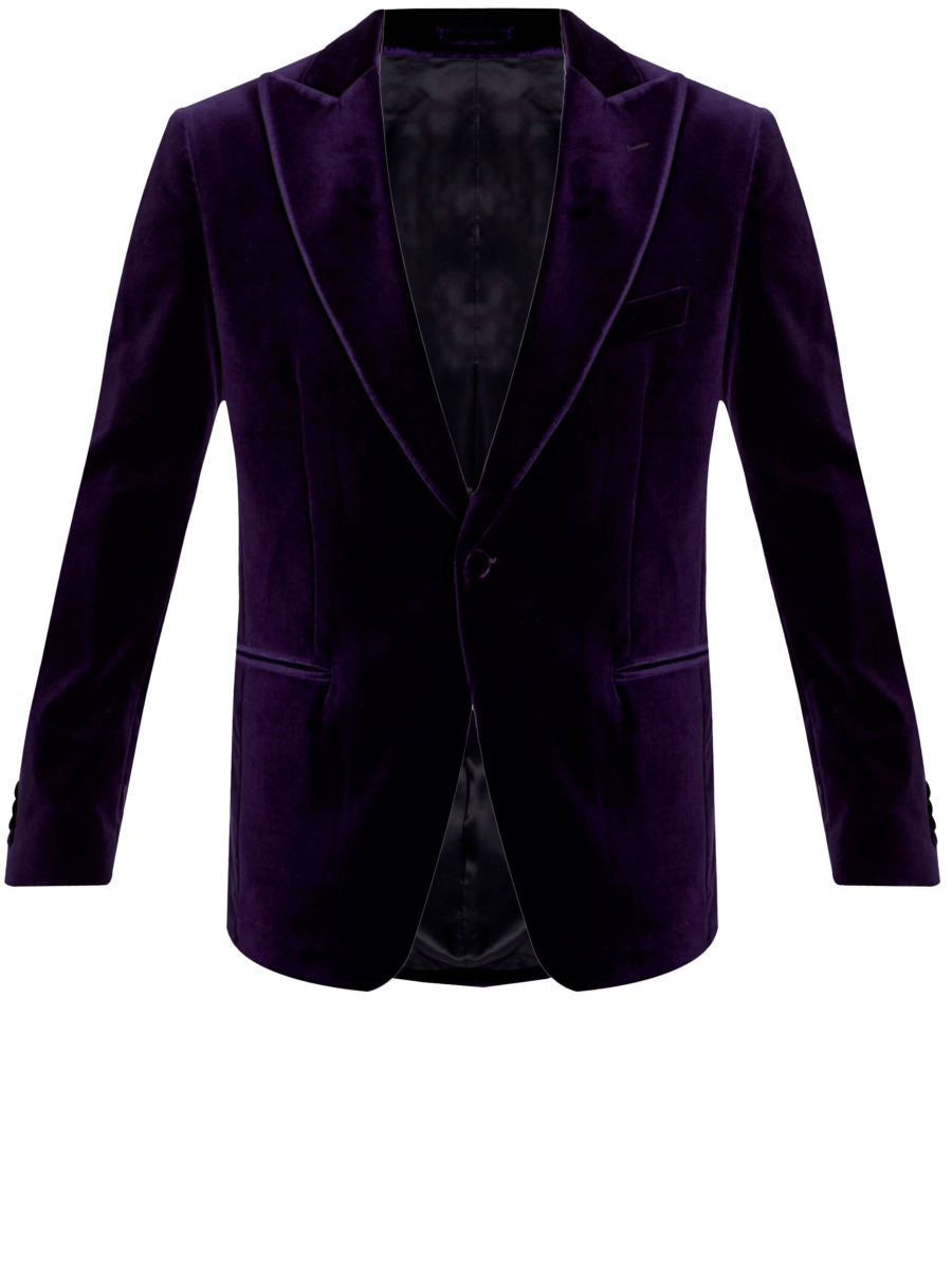 Lardini Men's Jacket Purple Leam GOOFASH