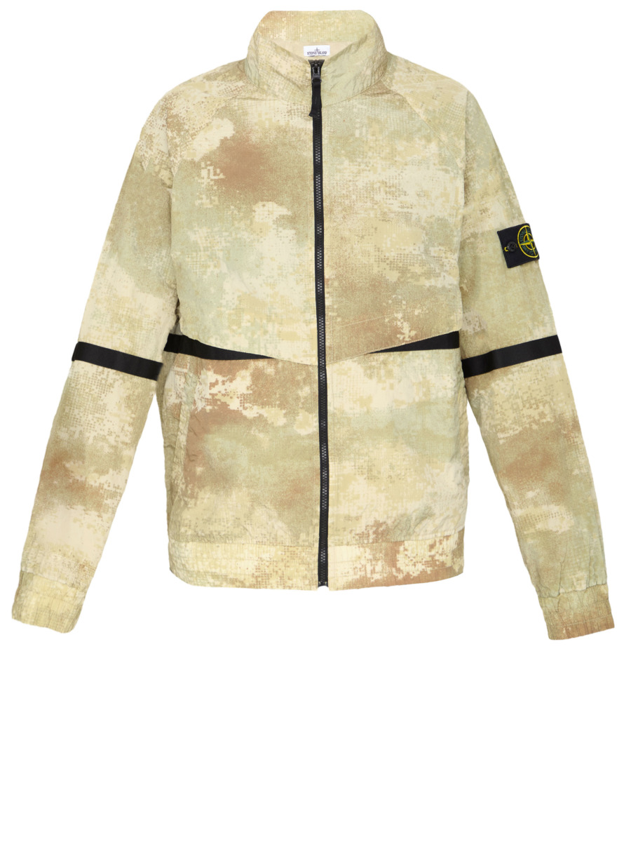 Leam - Beige Jacket for Men by Stone Island GOOFASH