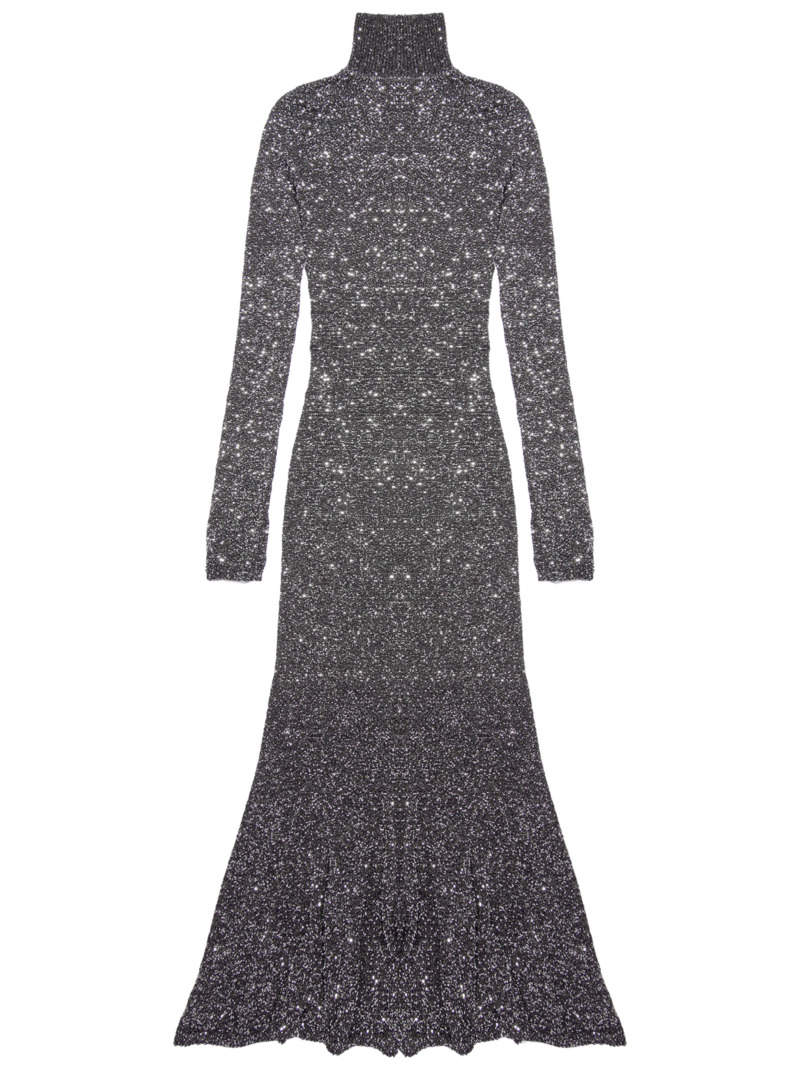 Leam Black Maxi Dress for Women from Balenciaga GOOFASH