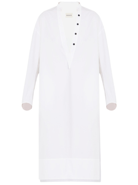 Leam - Dress in White - Khaite Woman GOOFASH
