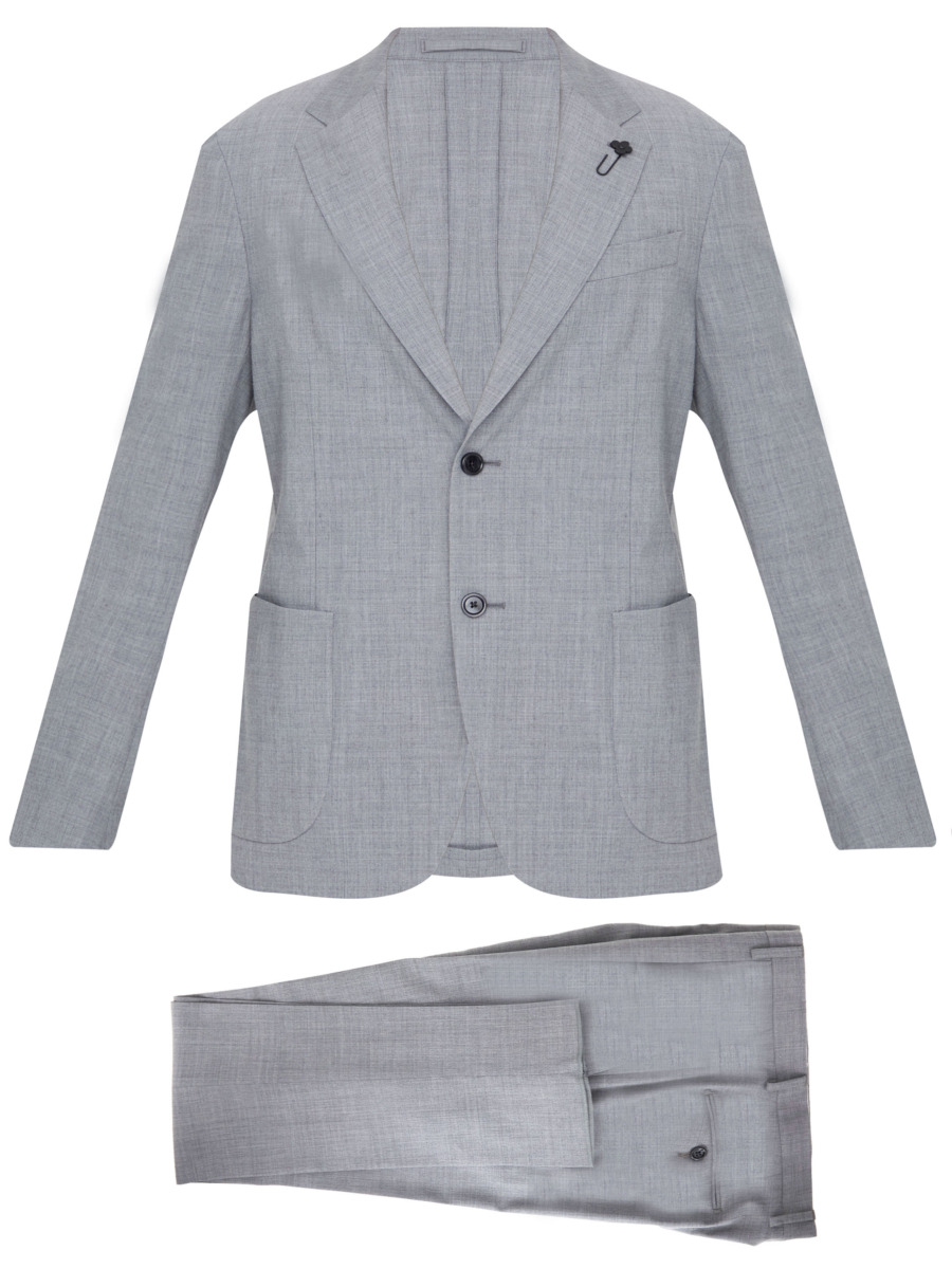 Leam Gent Suit Grey GOOFASH