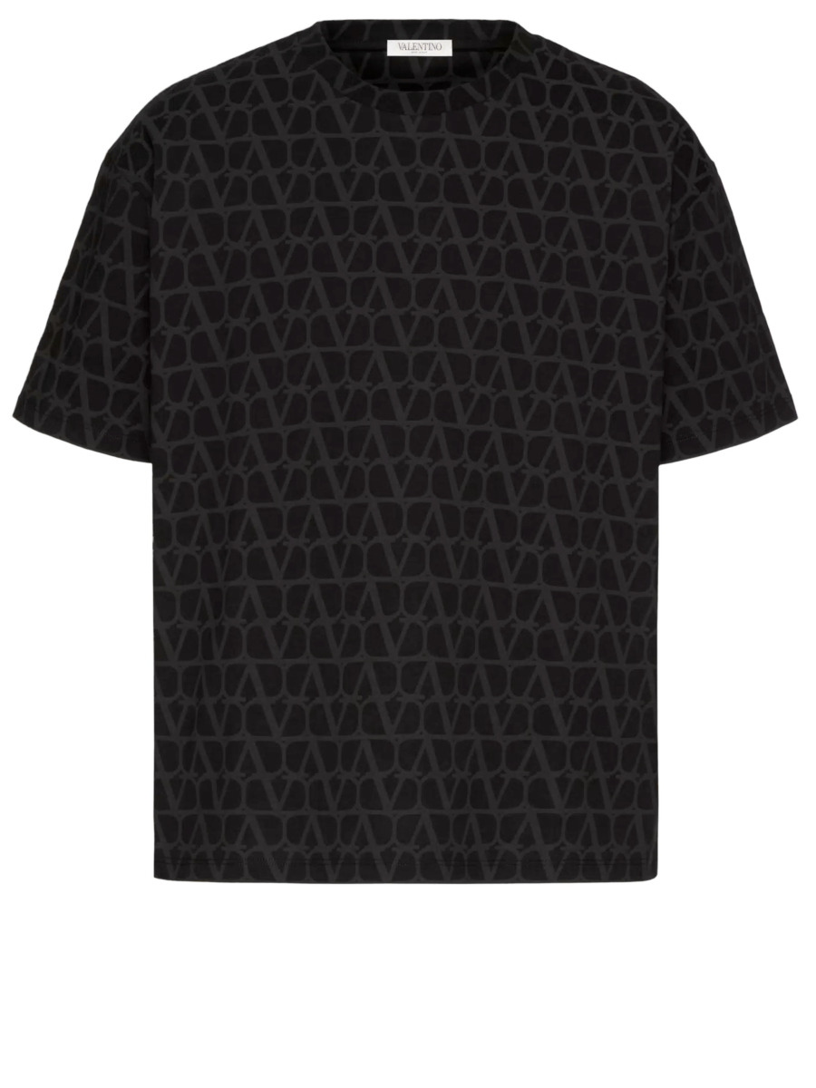 Leam - Gents T-Shirt Black from Valentino GOOFASH