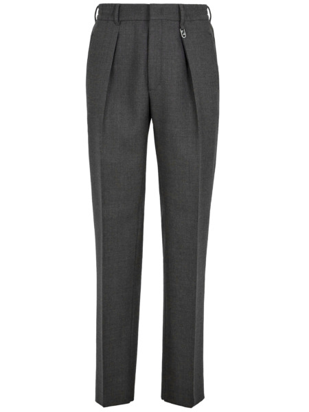 Leam - Gents Trousers in Grey Fendi GOOFASH