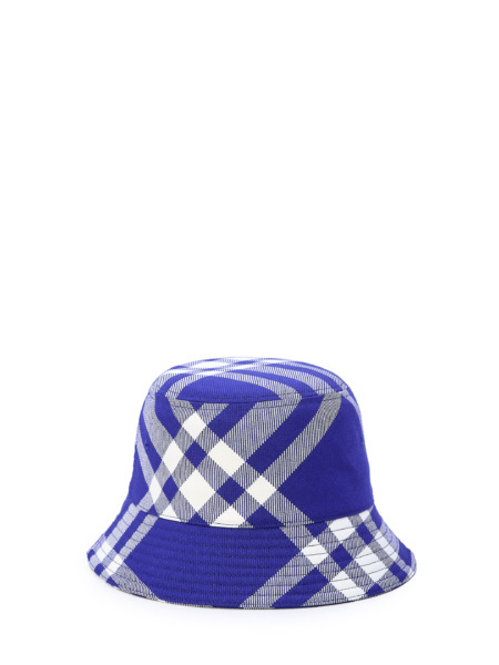 Leam - Ladies Bucket Hat Blue Burberry GOOFASH