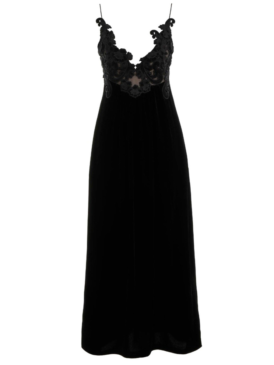 Leam - Lady Slip Dress in Black - Zimmermann GOOFASH