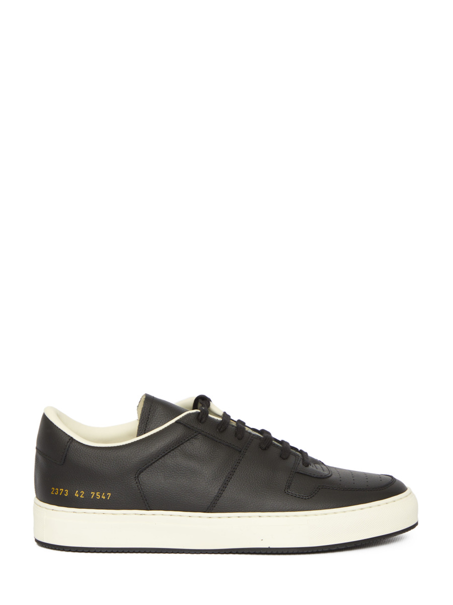 Leam Man Sneakers Black Common Projects GOOFASH